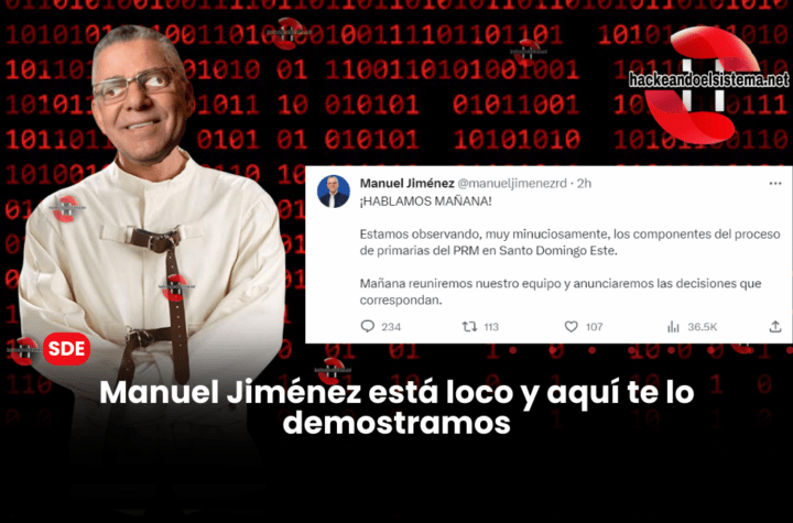 Manuel Jiménez está loco y aquí te lo demostramos