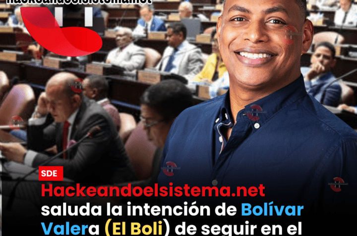 Hackeandoelsistema.net saluda la intención de Bolívar Valera (El Boli) de seguir en el congreso