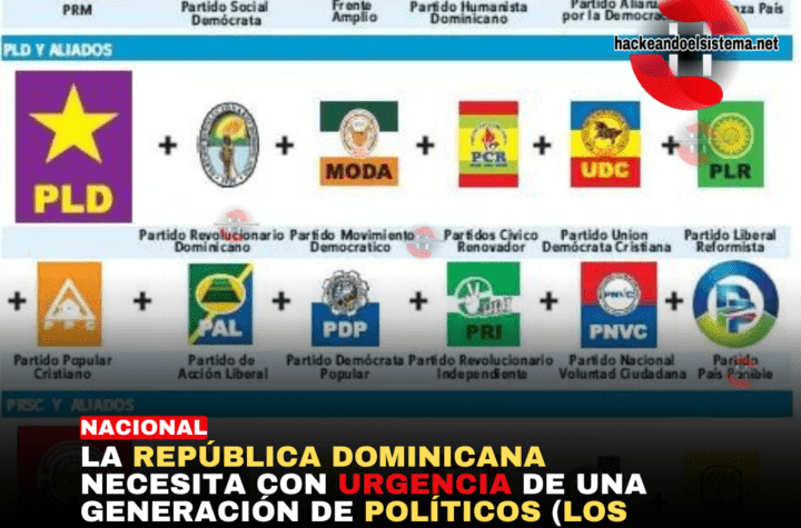 La República Dominicana necesita con Urgencia de una Generación de Políticos nueva (Los actuales son incompetentes y ladrones)