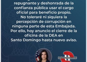 La DEA en entredicho y la diplomacia Dominicana en encogimiento de hombros