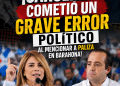Carolina Mejía cometió un error mencionando a José Ignacio Paliza en Barahona.