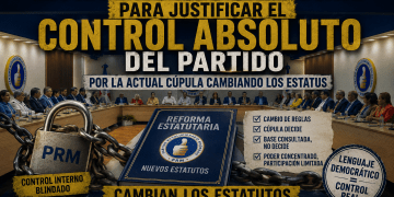 El PRM encontró el lenguaje para justificar el control Absoluto del partido por la actual cúpula cambiando los estatus