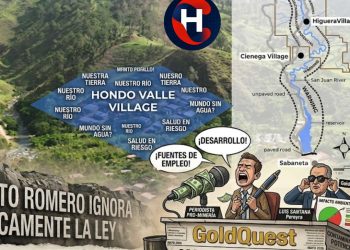 El Proyecto Romero viola la ley 64-00 de medio ambiente en art. #86 y la Constitución en su art. 15, pero Luis Santana y los periodistas pro-minería de la GoldQuest ignora eso estratégicamente