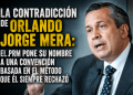 La contradicción de Orlando Jorge Mera: el PRM pone su nombre a una convención basada en el método que él siempre rechazó