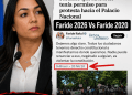 Faride Raful 2026 vs. Faride 2020: el debate sobre el derecho a protestar vuelve al centro de la discusión