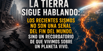 La Tierra sigue hablando: los recientes sismos no son una señal del fin del mundo, sino un recordatorio de que vivimos sobre un planeta vivo