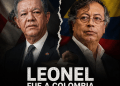 Leonel Fernández fue a Colombia a observar la derrota de un proyecto político parecido al suyo
