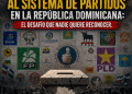 El creciente rechazo al sistema de partidos en la República Dominicana: el desafío que nadie quiere reconocer