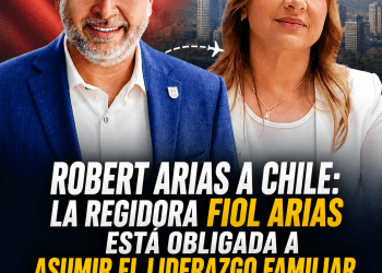 Robert Arias a Chile: la regidora Fiol Arias está obligada a asumir el liderazgo Familiar en Santo Domingo Este