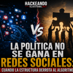 La política no se gana en redes sociales: cuando la estructura derrota al algoritmo