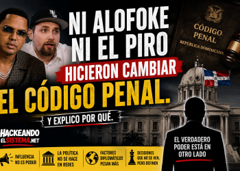 Ni Alofoke ni El Piro hicieron cambiar el Código Penal. Y explico por qué