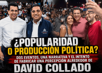 ¿Popularidad o producción política? Dos eventos, una narrativa y el intento de fabricar una percepción alrededor de David Collado