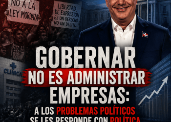 Gobernar no es administrar empresas: a los problemas políticos se les responde con política presidente Luis Abinader